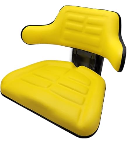 Amazon.com: Yellow Tractor Suspension Seat Fits John Deere