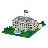 TICO Mini Bricks Landmark Series, White House - T1505 - Building Block Set