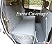 Formosa Covers Dog Car Seat Cover for Back Seat - Car Floor Cover for Dogs - Non-Slip Backing - Travel with Your Pet Mess Free - Universal Fit 56
