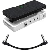 HOTONE Multi-function 4 in 1 Switchable Volume &amp; Expression Pedal with Buffer switch and Visible Tuner SP-30T(Included 1 PCS Additional 15 CM TS Cable By VOLKTONE)