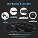 iPhone X Wireless Charger Okearin Qi Certified Ultra Slim Fast Wireless Charging Pad for iPhone X 8 8 Plus Samsung Galaxy S9 S9 Plus S8 S8 Plus S7 S6 Edge Note 5 8 Nexus 6 5 4 Lumia - No Wall Charger