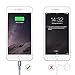 Hiway Nylon Braided Charging Cable Cord Phone Charger Compatible Phone X/Phone 8/8 Plus/ 7/7 Plus/6/6s/6 plus/6s Plus/ 5s/5c, Pad, Pod & More 4PACK 3FT&6FT (Grey)