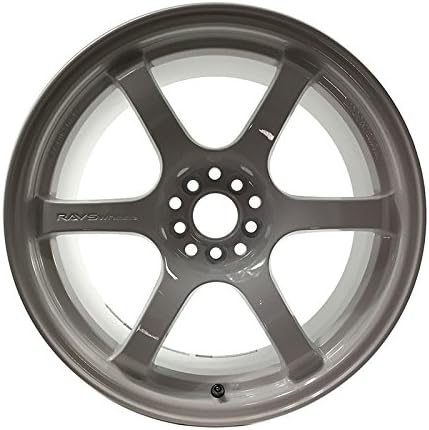 Grams Lights 57DR 18X9.5 +38 5-100 WHITE Wheel Rim