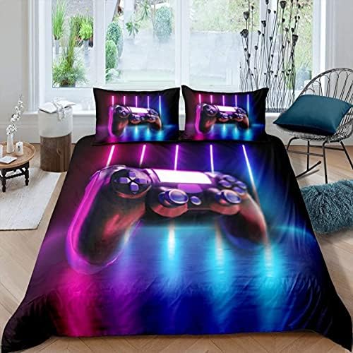FUFNOO Teens Video Games Duvet Cover 