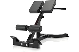 ComMax Roman Chair Back Hyperextension Bench Adjustable Back Exercise Machine Home Gym Workout Equipment for Abs and Glute