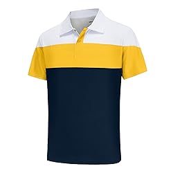 MOHEEN Men's Quick Dry Golf Shirts Moisture Wicking
