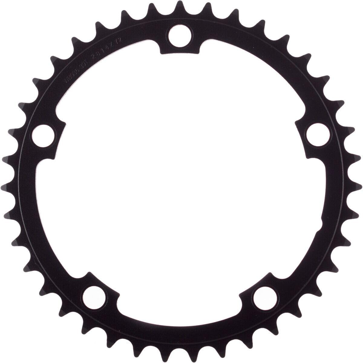FSA Stamped Road N10/11 110BCD Chainring - Black, 110 x 36t
