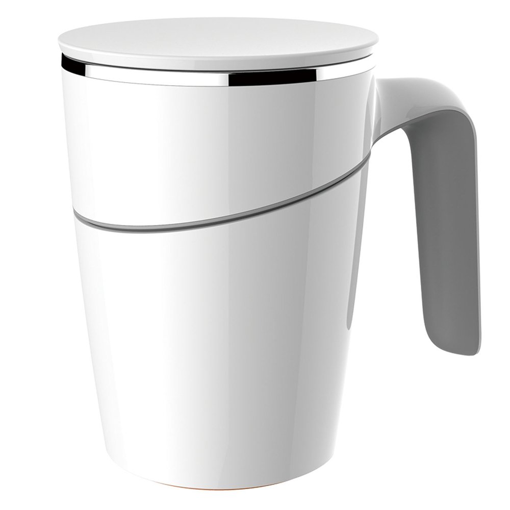 NRS Healthcare Anti Spill Mug with Lid N73132 - White