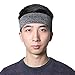 Headbands for Men - Moisture Wicking Turban Elastic No Slip Head Wrap Hair Band for Basketball, Soccer, Running, Tennis, Yoga Sports