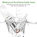 Facial Hair Removal for Women, Waterproof Painless Hair Remover Eyebrow Trimmer for Peach Fuzz, Chin Hair, Upper Lip Moustaches, Battery-Operated Lipstick Design