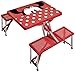 Disney Classics Minnie Mouse Portable Folding Picnic Table with Seating for 4, Redthumb 1