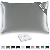 ZIMASILK 25 Momme 100% Pure Mulberry Silk Pillowcase for Hair and Skin Care, Highest Grade 6A Pillow Cases for Women, Long-La