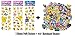 3 Sheets Puffy Scrapbooking Party Stickers + 43 Skateboard Stickers FREE USA SHIPPING - PIKACHU PUFFY / SKATEBOARD