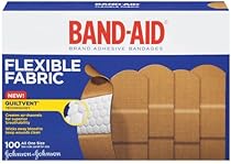 Band-Aid Adhesive Bandages, Flexible Fabric, All One Size 1