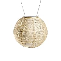 Allsop 31771 Soji Stella Pearl Wave Globe Solar Lantern