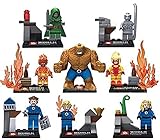 2015 New Arrival Minifigures Pack of 8 PCS Building Blocks (Fantastic Four)