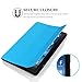 All-New Fire HD 8 2016 Case 6th Generation, Swees Slim Pu Leather Folio Flip Kidproof Protective Case with Stand for New Fire HD 8 Kids Tablet ( 6th Gen 2016 Release ) Sea Blue