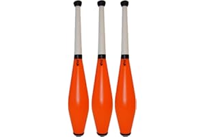 Higgins Brothers Flow Juggling Club Set of 3 (Orange)