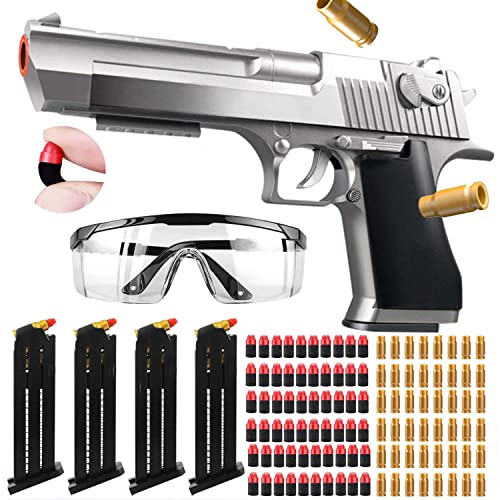 Toy Gun Soft Bullet, with 60 PCS EVA Foam Soft Bullets,