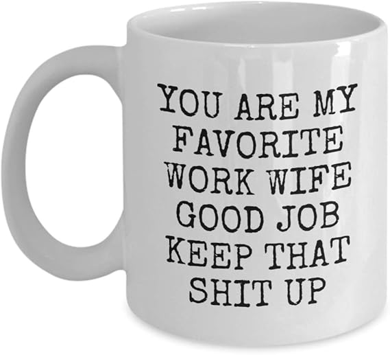 funny work wife gifts