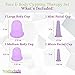 Brazilian Belle Cellulite Cupping Therapy Kit: Professional Suction Cups for Body –Complete Set For