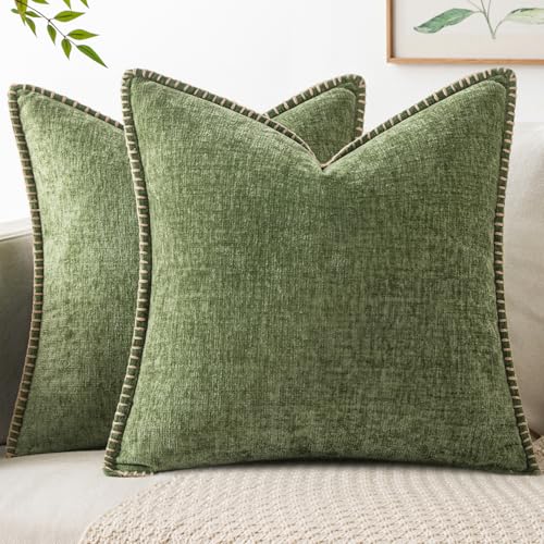 MIULEE Decorative Euro Sham Pillow Covers Inch