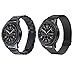 Gear S3 Frontier/Classic Watch Band,22mm Stainless Steel Band + Milanese Loop Mesh Stainless Steel Metal Business Replacement Bracelet Strap for Samsung Gear S3 Frontier / S3 Classic Smart Watch