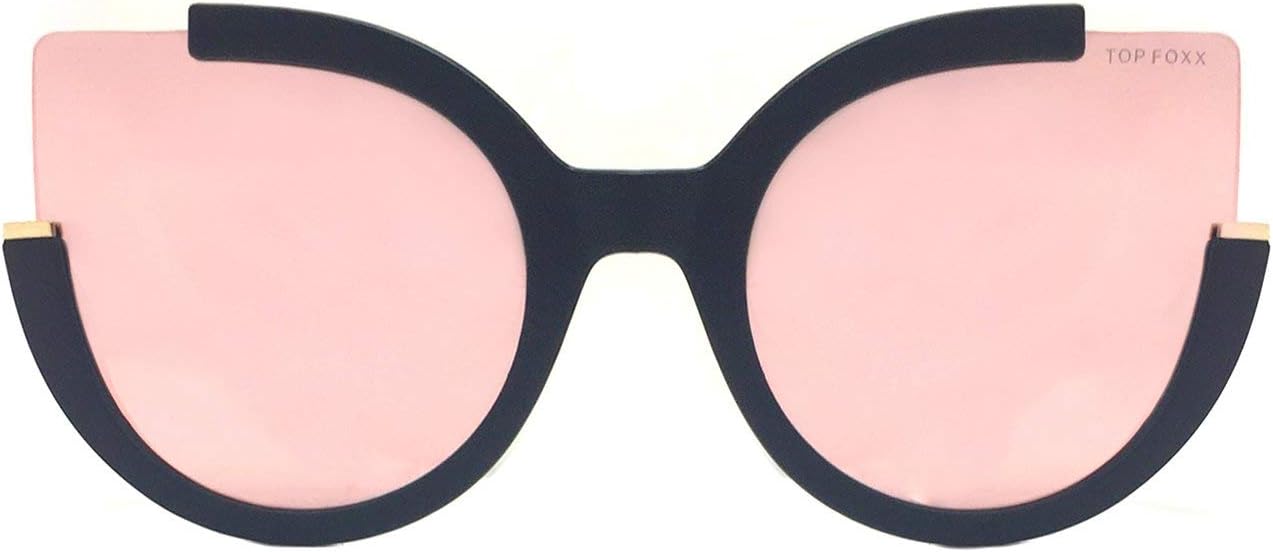 Chloe High Fashion Cateye Sunglasses for Women (Rose Gold)