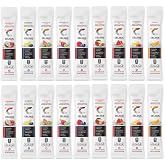 On the Go Energy Powder Variety Packets &ndash; 9 Top Flavors 18 Energy Drink Packets for Energy and Hydration | Orange, DragonFruit Lime, Watermelon Ice, Strawberry Mango, Cranberry Lemon, Kiwi Gauva Lime, Strawberry Coconut, Berry, Blueberry Lemon | In Mix It Up Munchies Packaging | Great for Healthy Gift Box