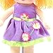 Linzy Miranda Rag Doll with Flower Dress, Purple 16