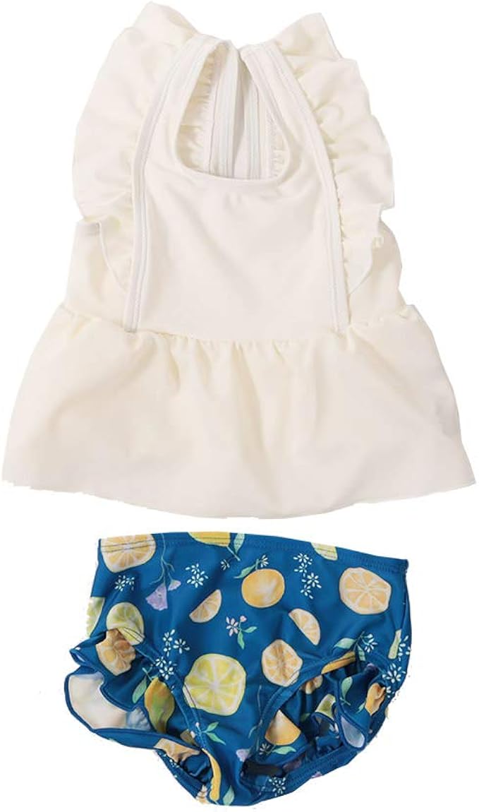 Amazon Co Jp La Poche Biscuit Swimsuit Off White Clothing Accessories