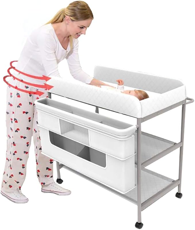 baby bath and change table