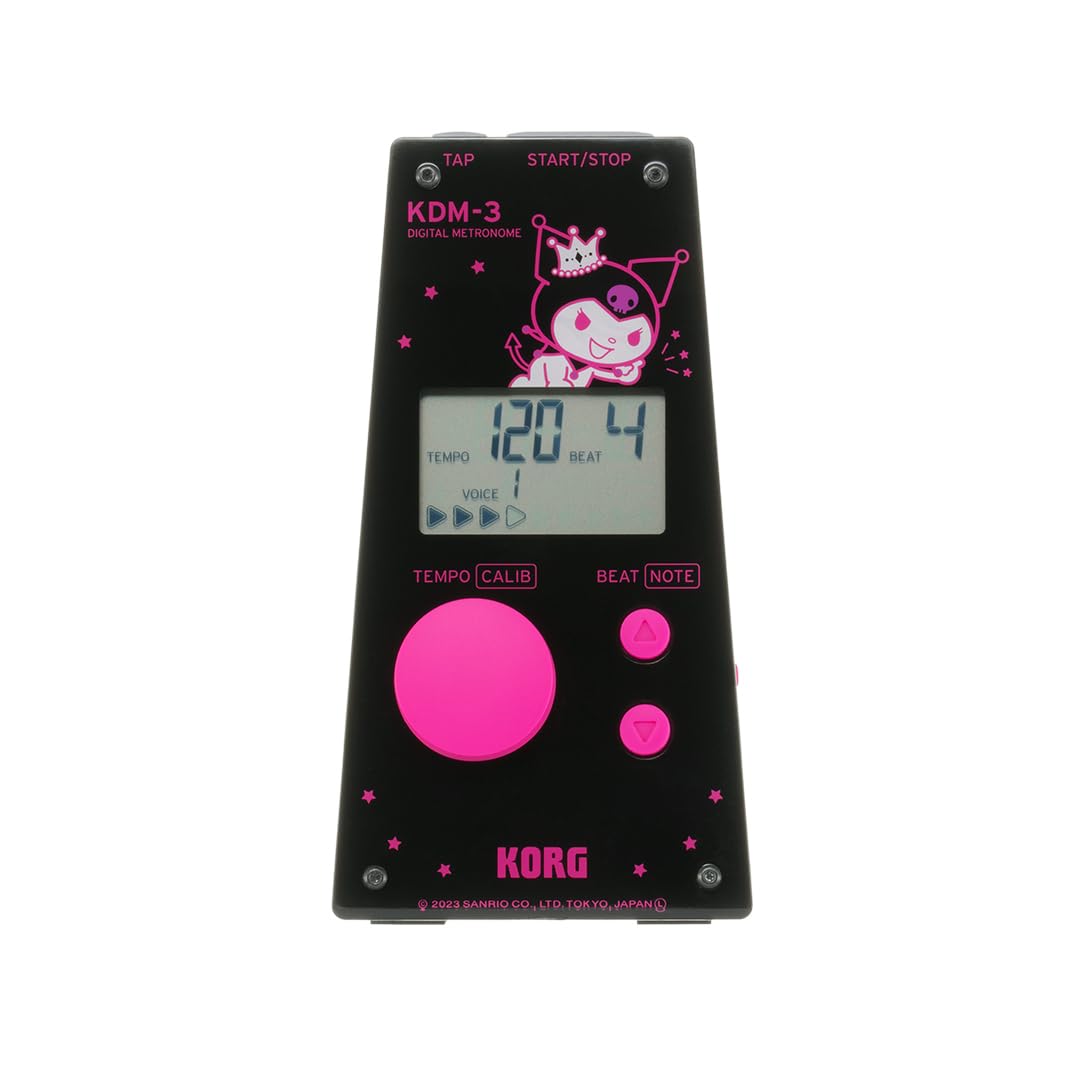 KORG(コルグ) KDM3 デジタル・メトロノーム サンリオ・コラボ クロミ KDM-3-KU商品画像
