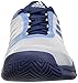 adidas Men's Barricade Club Tennis Shoes, White/Tech Blue/Mystery Blue, (10.5 M US)