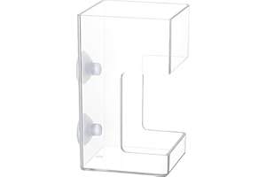 ALRHSO Fish Tank Feeding Tray Fish Tank Feeder Aquarium Feeding Dish with Suction Cup 3.9x2.4 Inch Feeding-Tube Ring Container Holder Dispenser for Shrimp Turtle