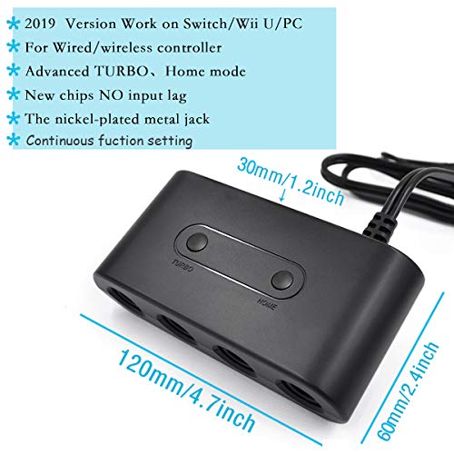 image for Snorain Wii U Gamecube Controller Adapter, Gamecube NGC Controller Ada