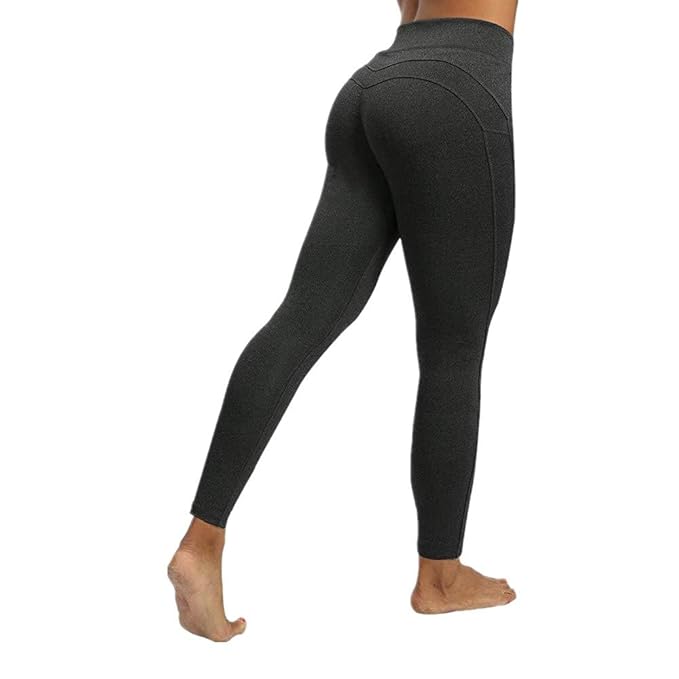 Discount BoutiqueHigh Waist Yoga Pants Leggings Solid Color ...