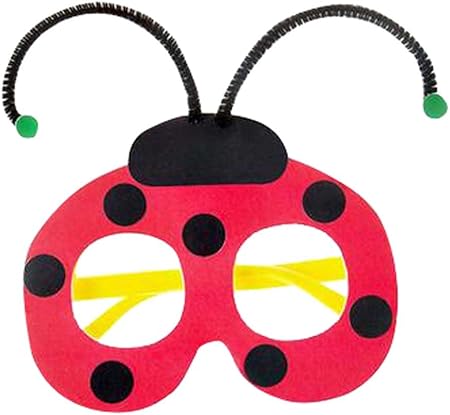 Amazon 2 Diyのおもちゃ手作りおもちゃ楽しいメガネ材質パッケージてんとう虫のセット おもちゃ雑貨 おもちゃ