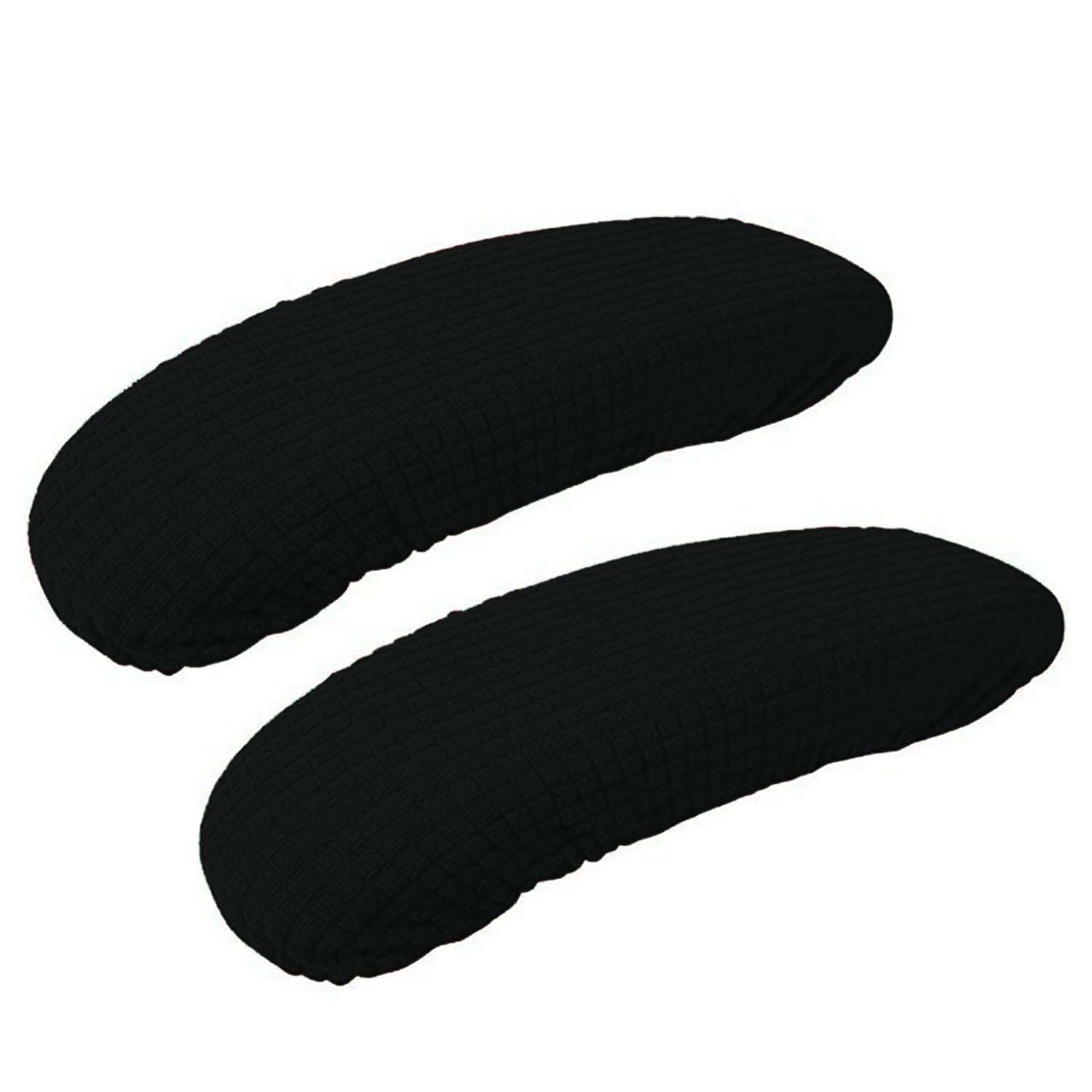 Photo 1 of BAIDATONG Office Chair Arm Covers,Office Chair Arm Rest Cover Gaming Chair Armrest Covers (Black, 2Pcs/Set (10-13) x (2-4) x 1.9 inches)