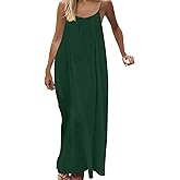 Cami Lounge Dress Backless for Women 2026 Summer Maxi Sleeveless House Dress Long Sundress Backless Cami Dresses