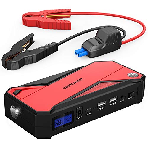 DBPOWER 600A 18000mAh Portable Car Jump Starter, Emergency Battery