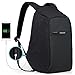 oscaurt Anti Theft Backpack 15.6 Inch Laptop Travel Backpack with Hidden Zipper and USB Charging Port Waterproof Business Computer Bag for Men & Women