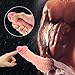 9.45-inch Realistic Soft Silicone Dildo with Strong Suction Cup- with Huge Balls Fake Penis Rubber Dildo Soft Silicone Female Masturbation Toys for Women by Beyourlover(Power Dick）
