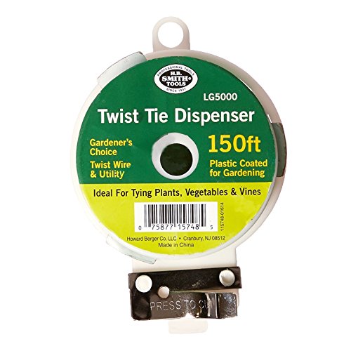 H. B. Smith Twist Tie Dispense – Ideal for Trying Plants, Vegetables, and Vines