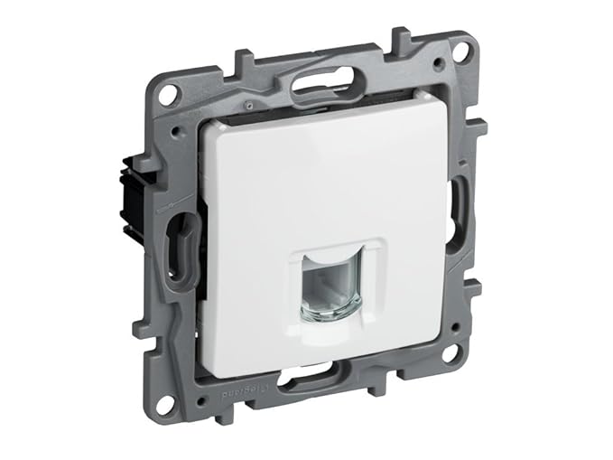 Legrand Niloé – Base de prise de téléphone (RJ11) couleur blanc