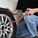 WYNNsky Dual Head Straight Tire Inflator with Pressure Gauge 10-160 PSI, 15 Feet Rubber Air Hose for Truck, Bicycle, Lawn Tractors, Motorcycles, ATVs