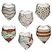 Koala Little Baby Bandana Drool Bibs for Boys and Girls Super Absorbent and Soft 100% Organic Cotton Bib for Teething and Drooling Unisex 6-Pack Best Gift Set!