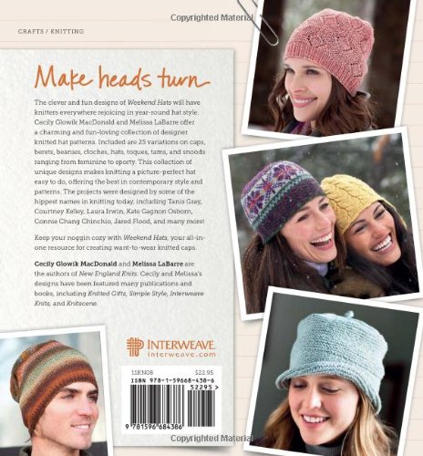 Weekend Hats: 25 Knitted Caps, Berets, Cloches, and More
