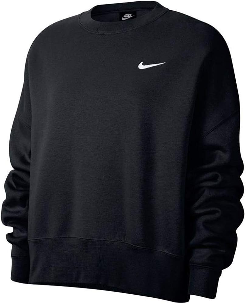 Nike Sportswear Essentials Women's Fleece Crew Ck0168-010: Clothing
