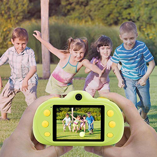 Shockproof Kids Camera Rechargeable 8MP Digital Camera for Kids Camcorder with 8G SD Card for 3-10 Year Old Children Outdoor Play